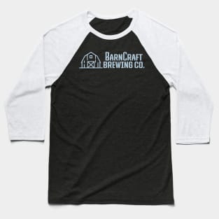 BarnCraft Blue / Powder Blue Baseball T-Shirt